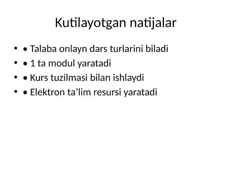 Biologiya fanidan dars ishlanmasi 3
