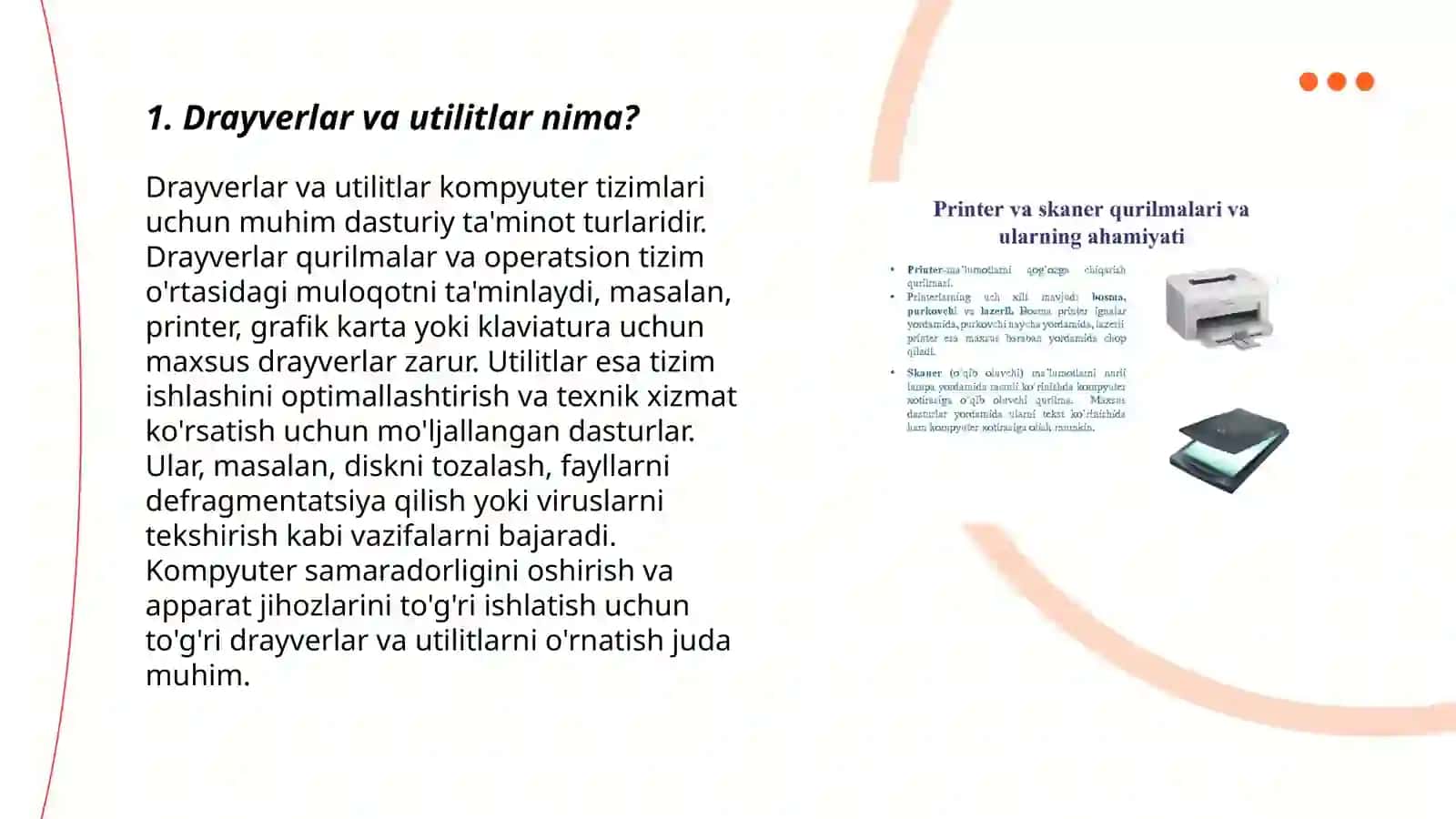 Drayverlar va utilitlar 3