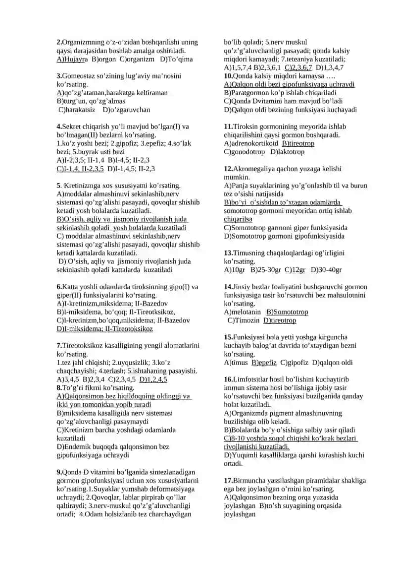 Odamlar sog’ligi va salomatligi 3
