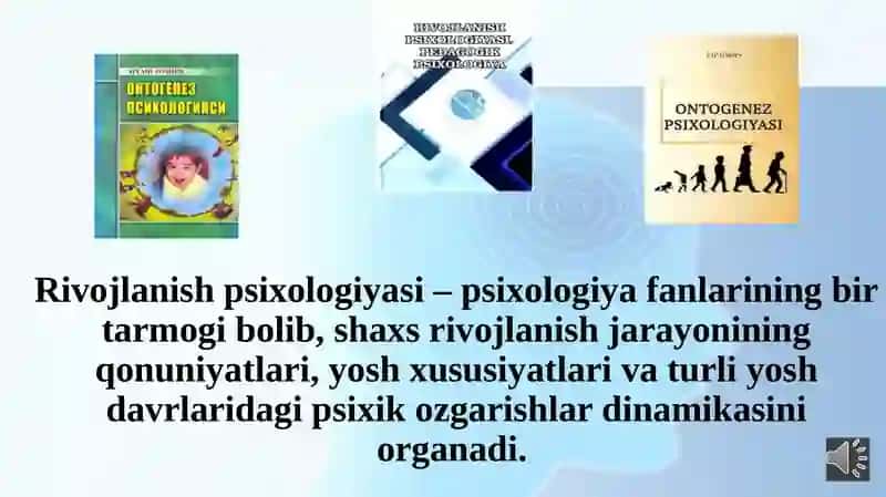 Rivojlanish psixologiyasi 3
