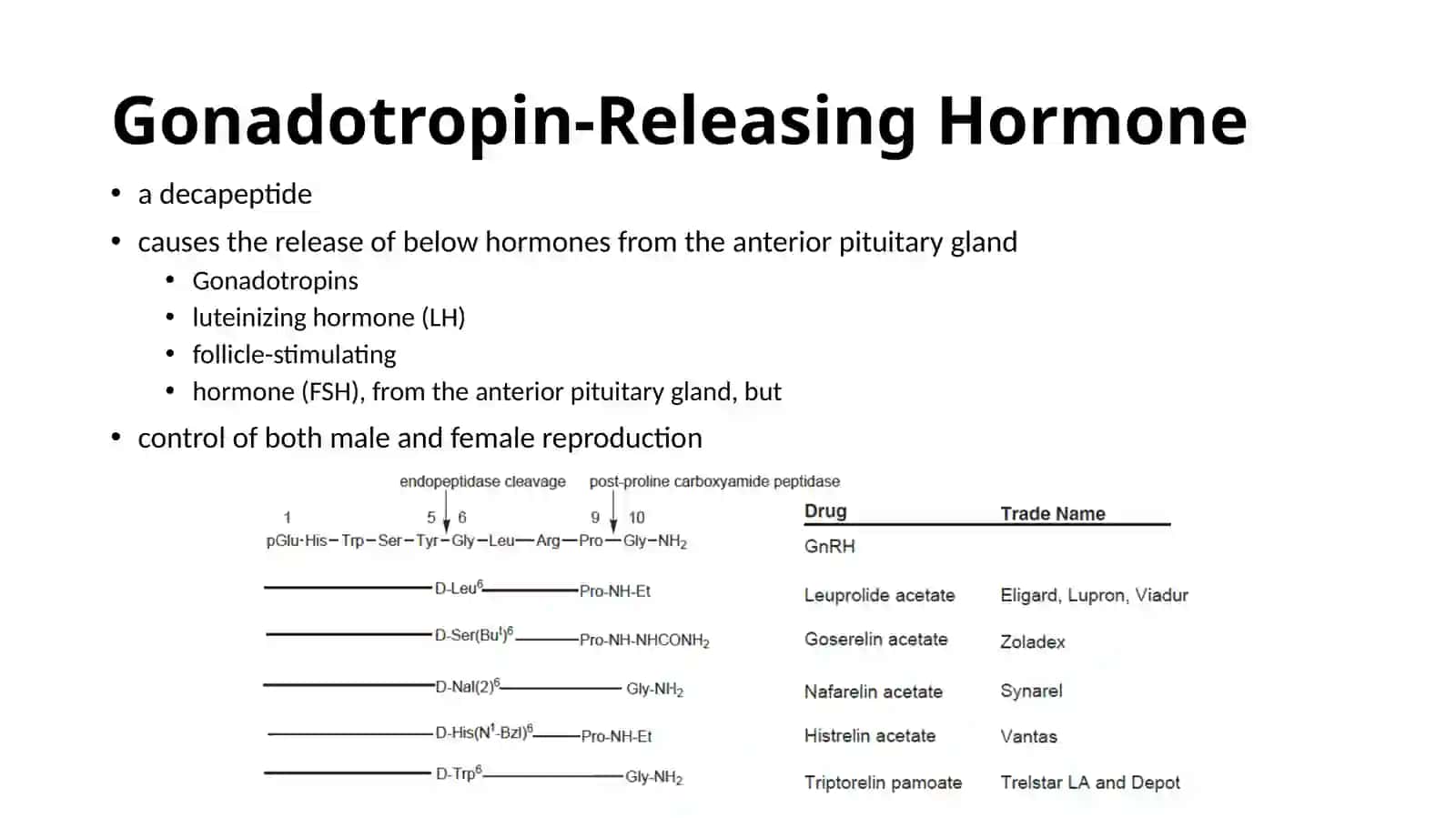 Hormones of Hypothalamic Origin 3