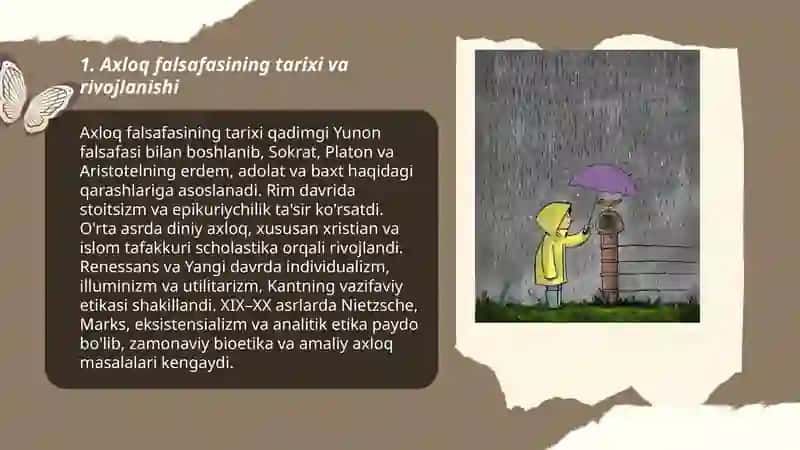 Axloq falsafasi (Etika) 3