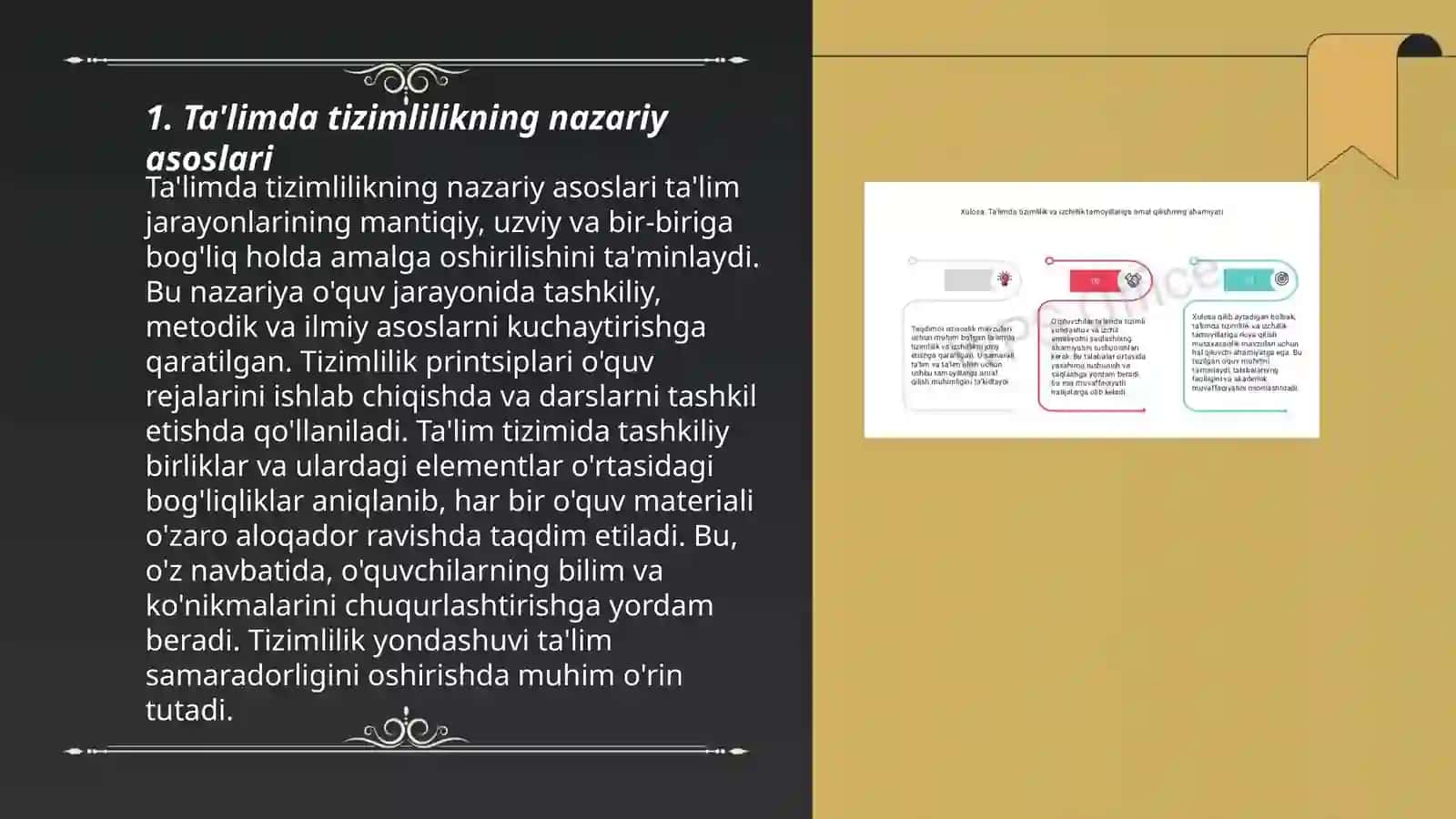 Ta'limning tizimlilik va izchillik prinsiplari 3