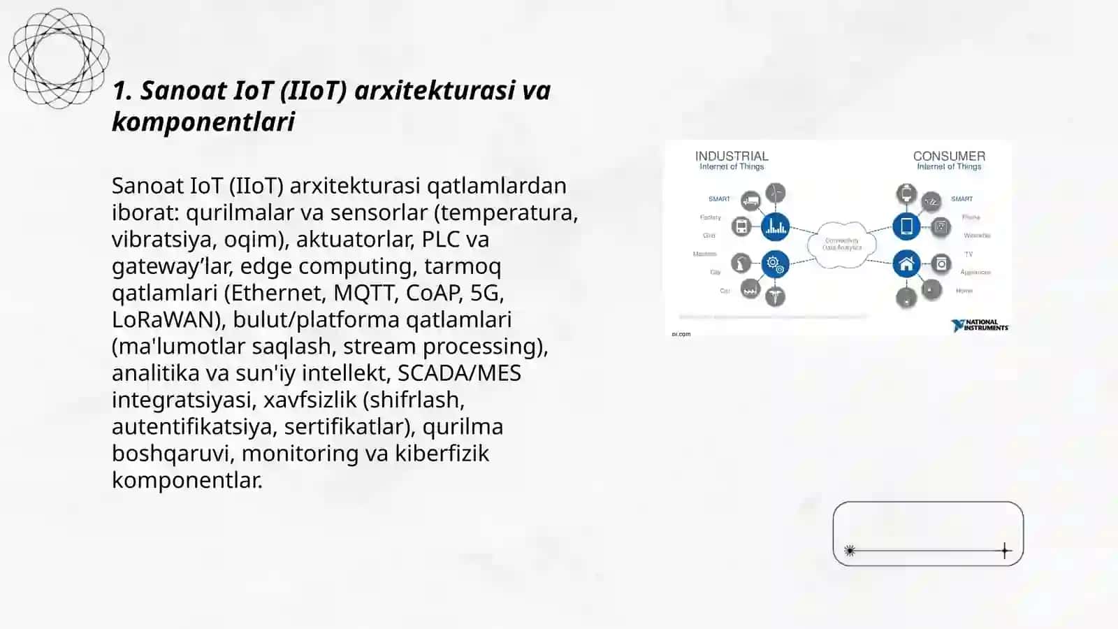 Sanoat IoT (IIoT) arxitekturasi va komponentlari 3