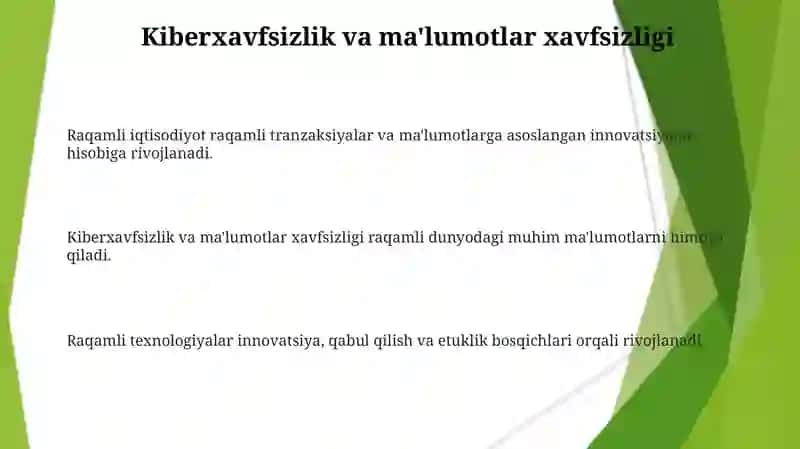 Raqamli iqtisodiyot 3