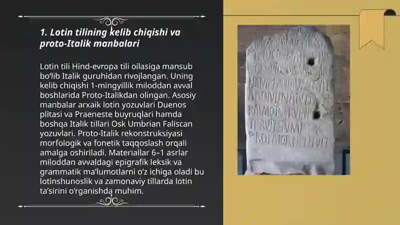 Lotin tili tarixi 3
