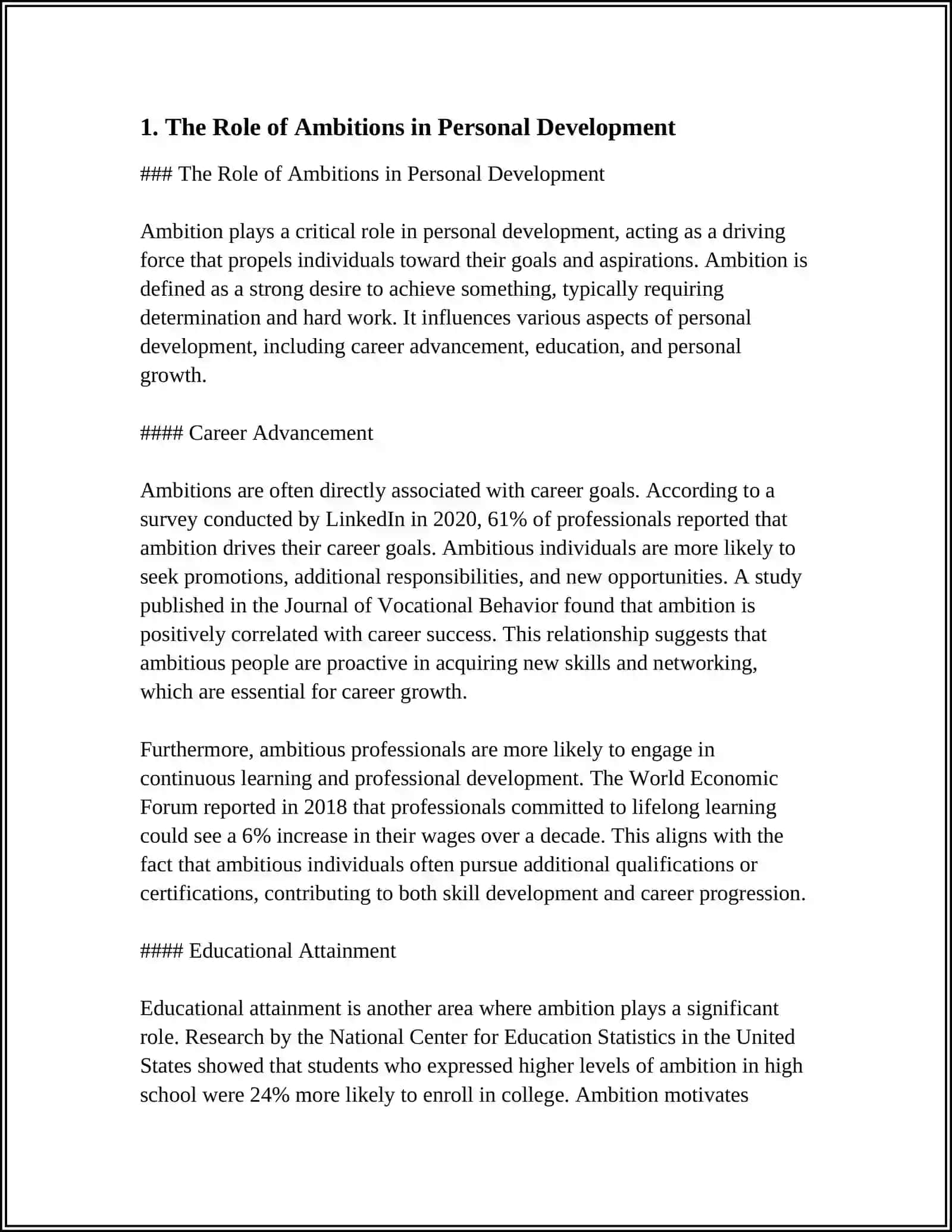 AMBITSIYALAR VA UMIDLAR REFERAT 3