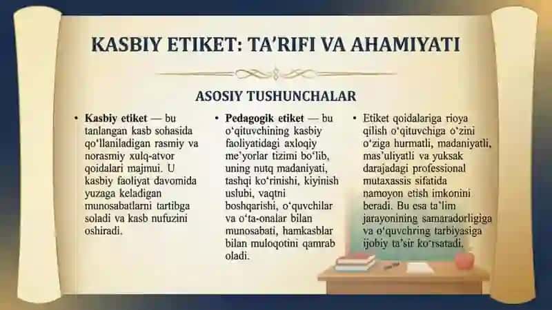 Kasbiy etiket pedagogik maʼnaviyat yodgorligi 3