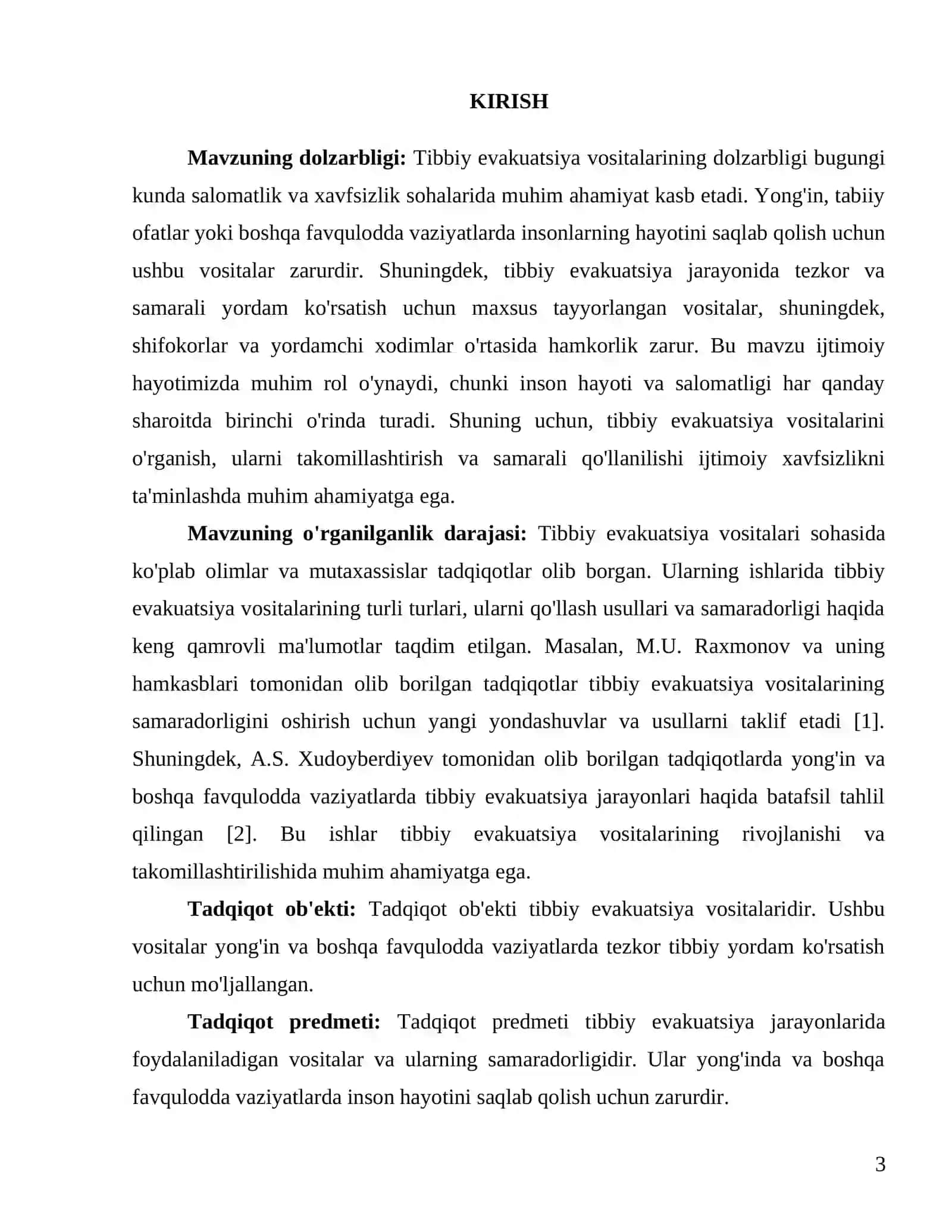 Tibbiy evakuatsiya vositalari va ularning turlari 3