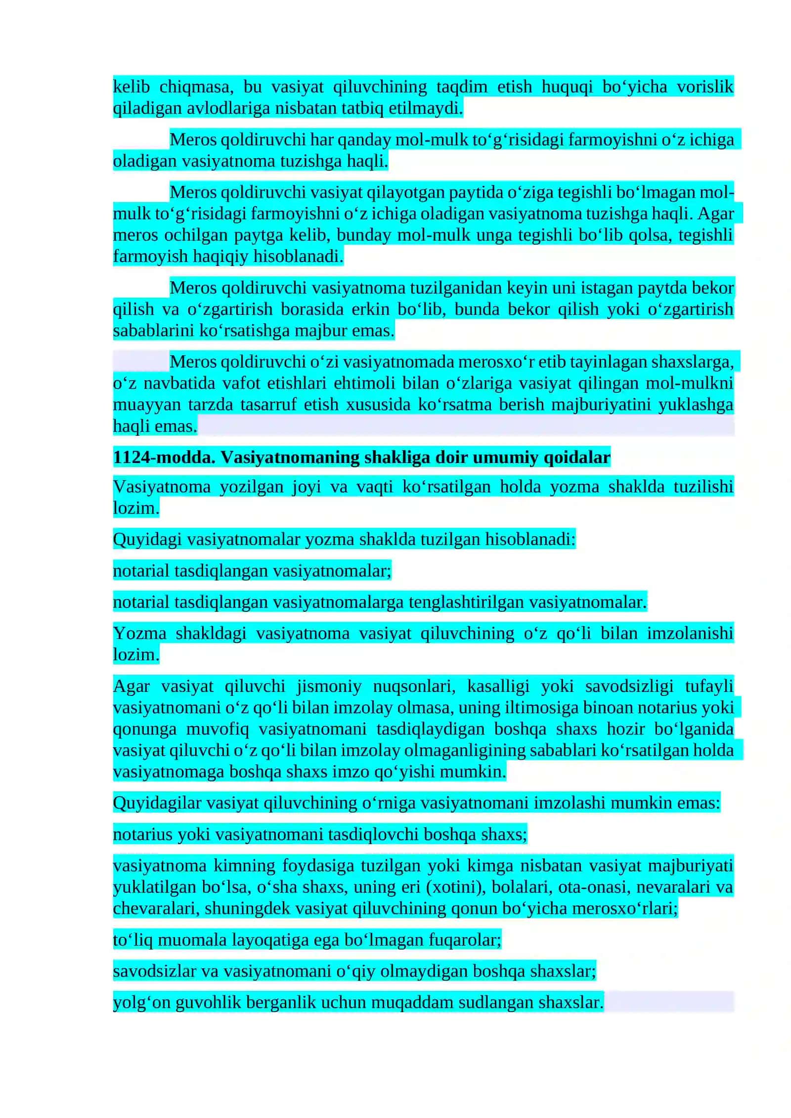 Vorislik huquqi 3