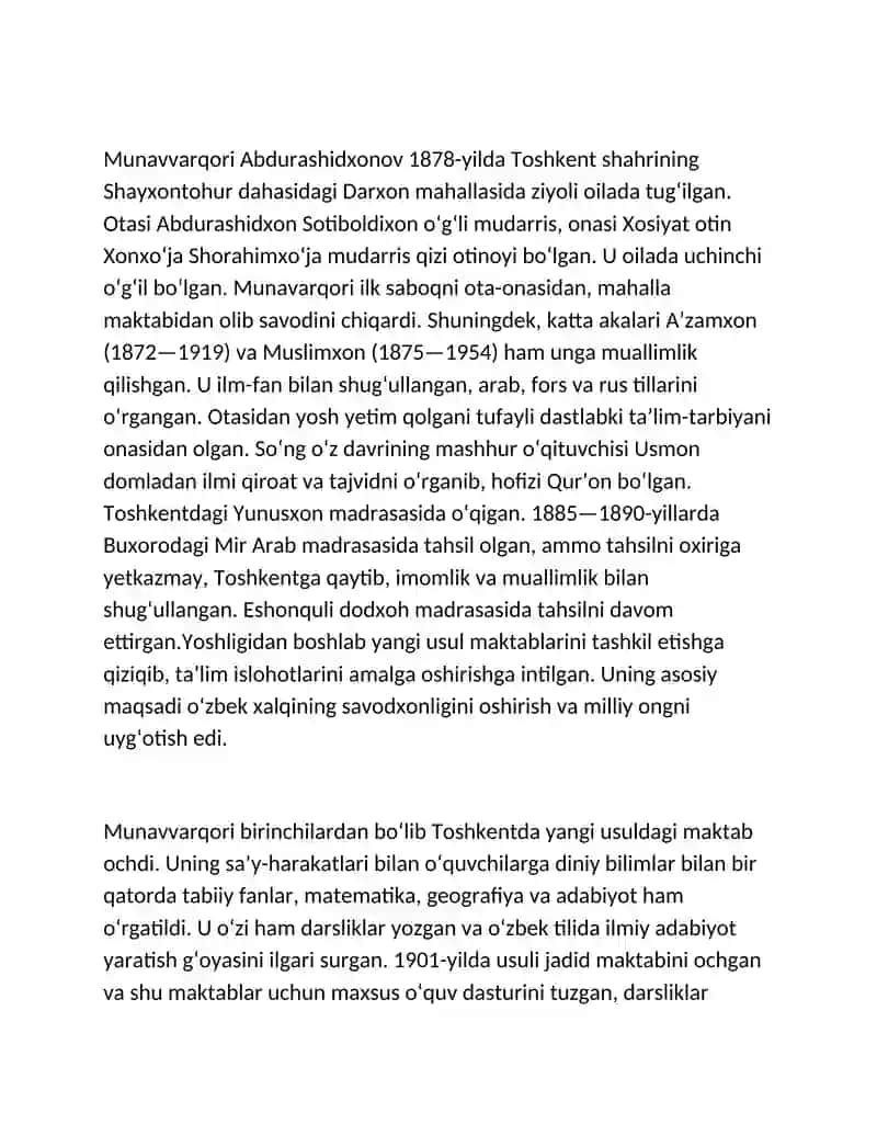 Munavvarqori Abdurashidxonovning falsafiy qarashlari 3