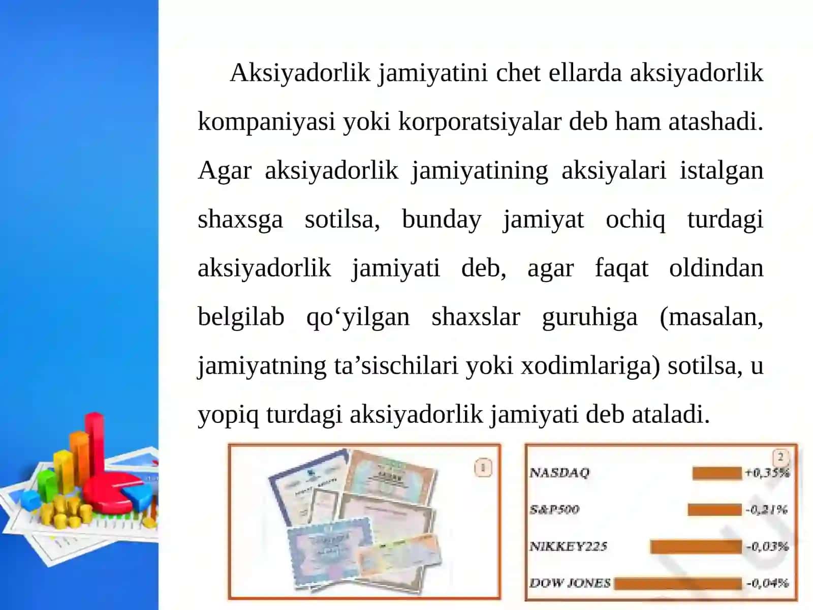 AKSIYADORLIK JAMIYATI 3