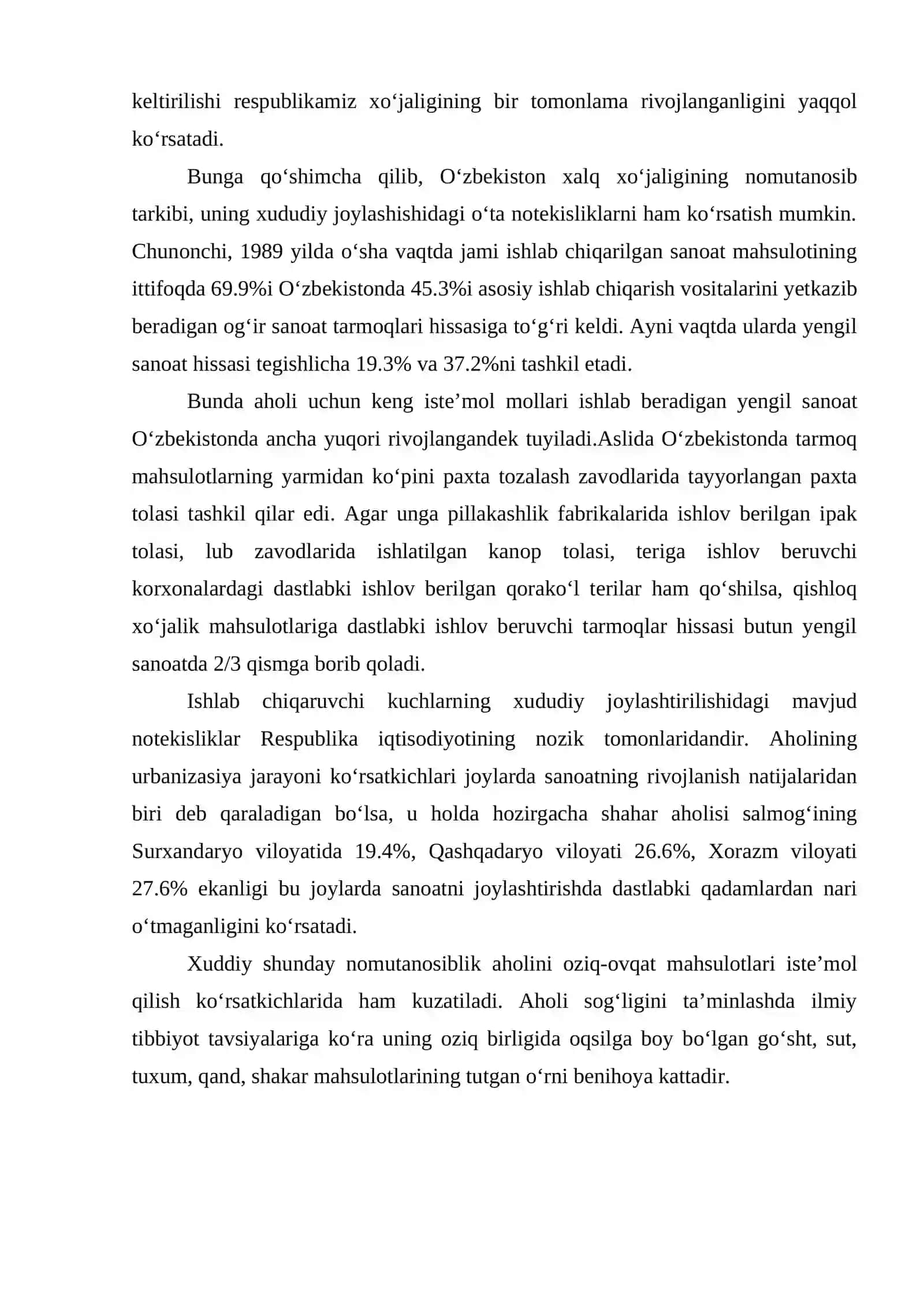 Sanoat tarmoqlari 3