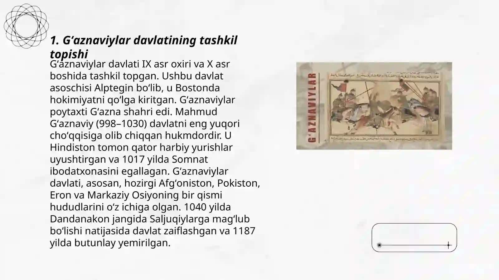 Gʻaznaviylar davlati 3