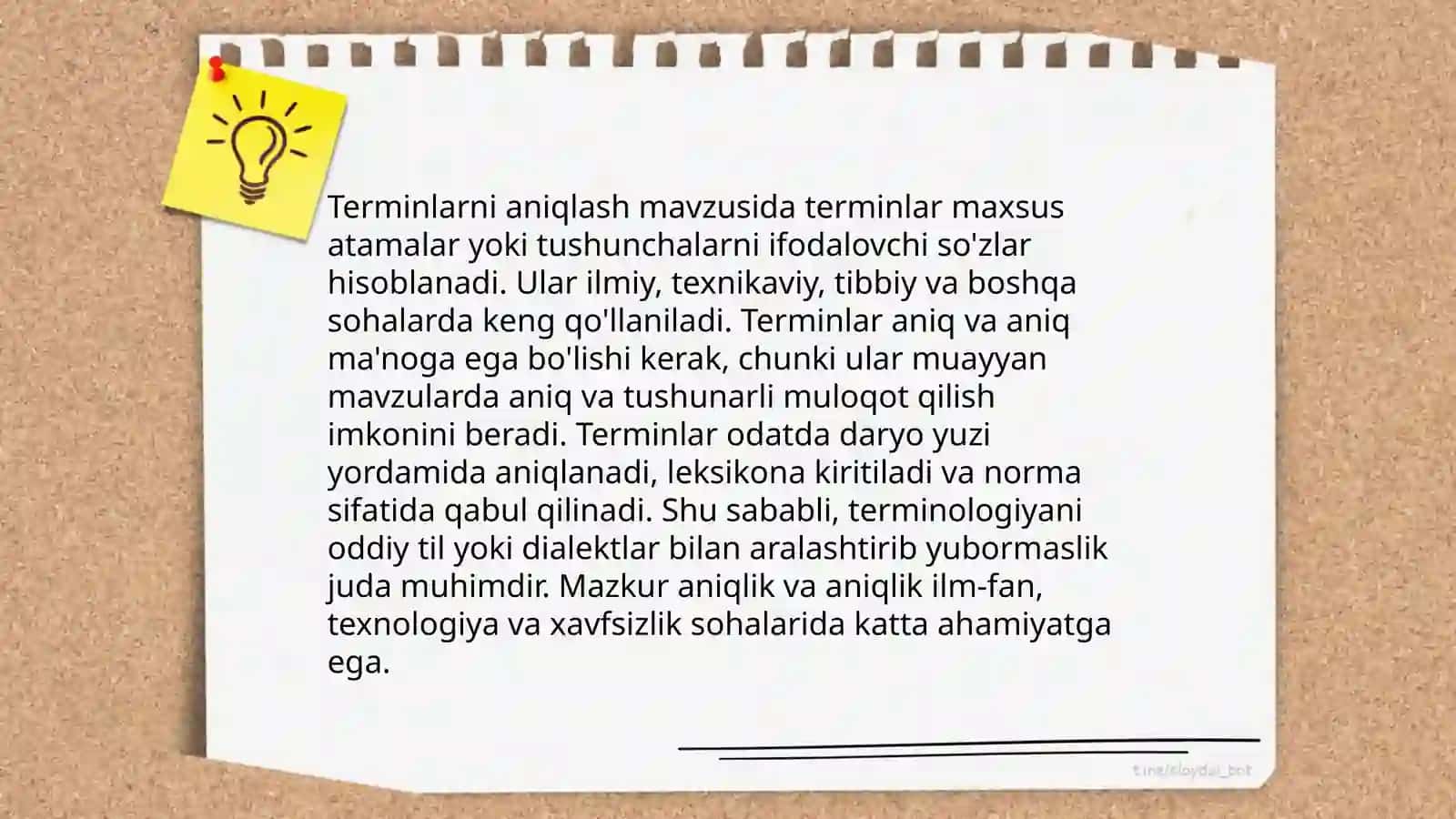 Terminlarning monosemantik xarakteri 3