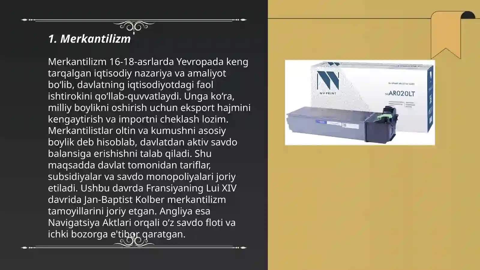 O‘rta Asr iqtisodiy tafakkuri 3