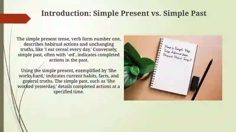 Present vs. Past: A Simple Guide 3