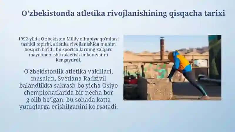 Oʻzbekistonda yengilatletikanirivojlanishi 3