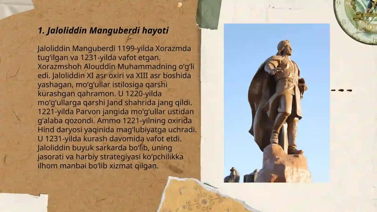 Jaloliddin Manguberdi- Vatan himoyachisi 3