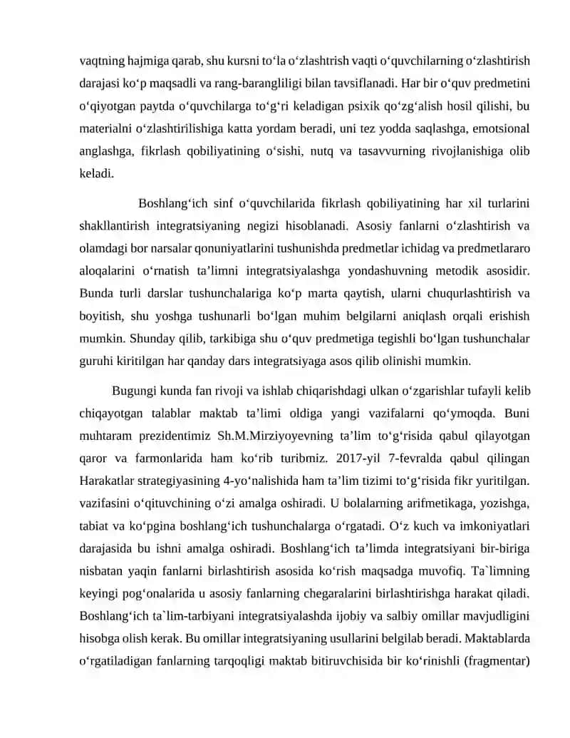 Integratsiyalashgan darslarning samaradorligini oshirish va ta'lim prinsiplari 3