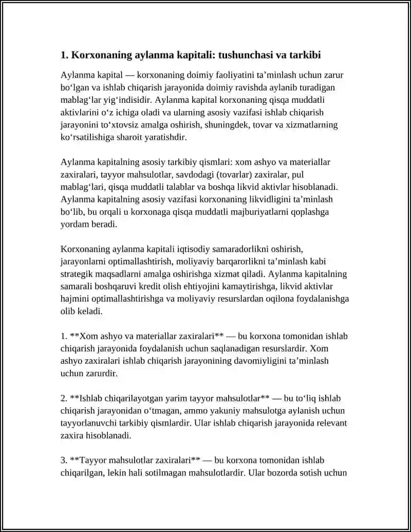 KORXONALARNING AYLANMA KAPITALI 3