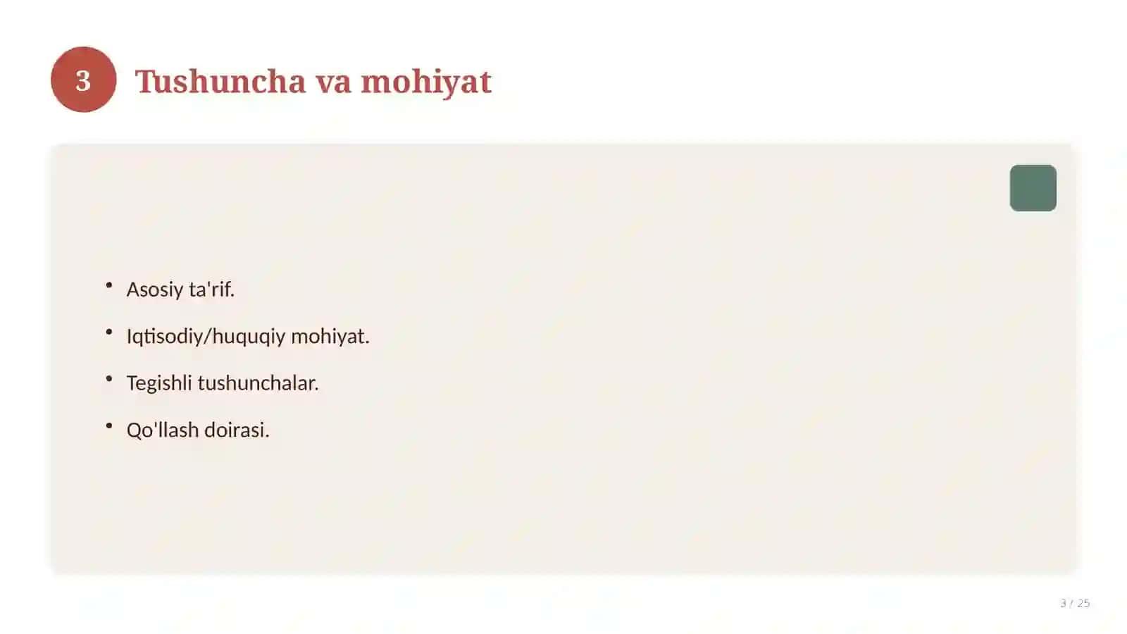 Menejerlar faoliyatini tashkil etish 3