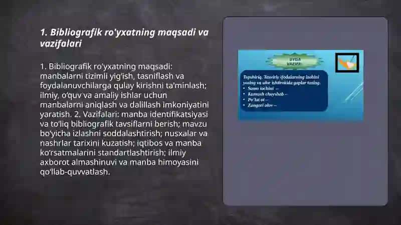 Bibliografik ro‘yhatini tuzish qoidalari 3