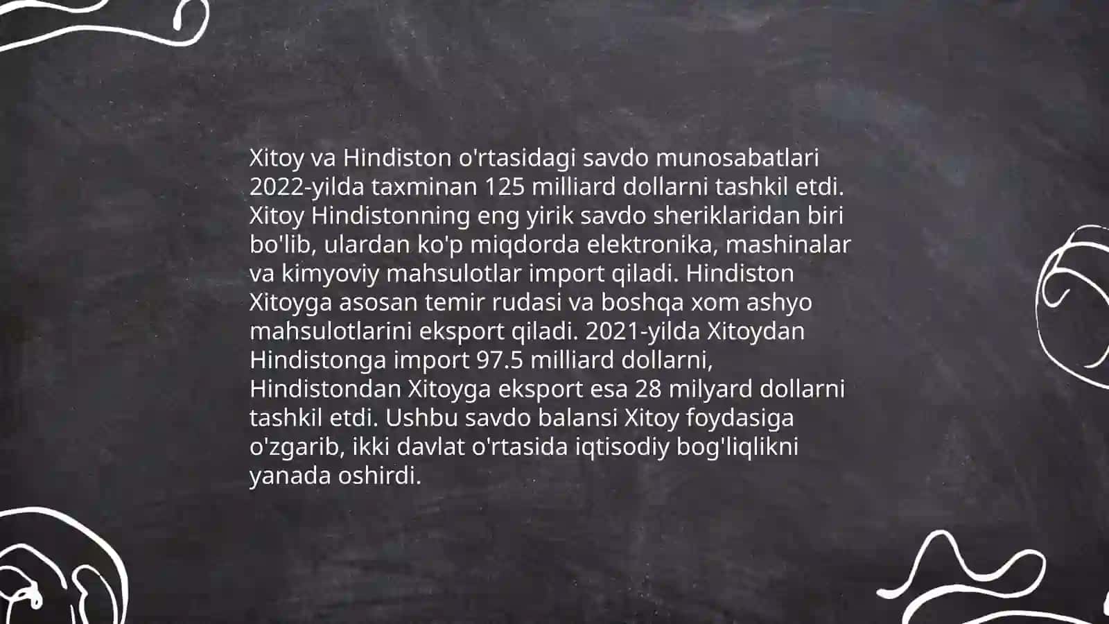 Xitoy va Hindiston 3