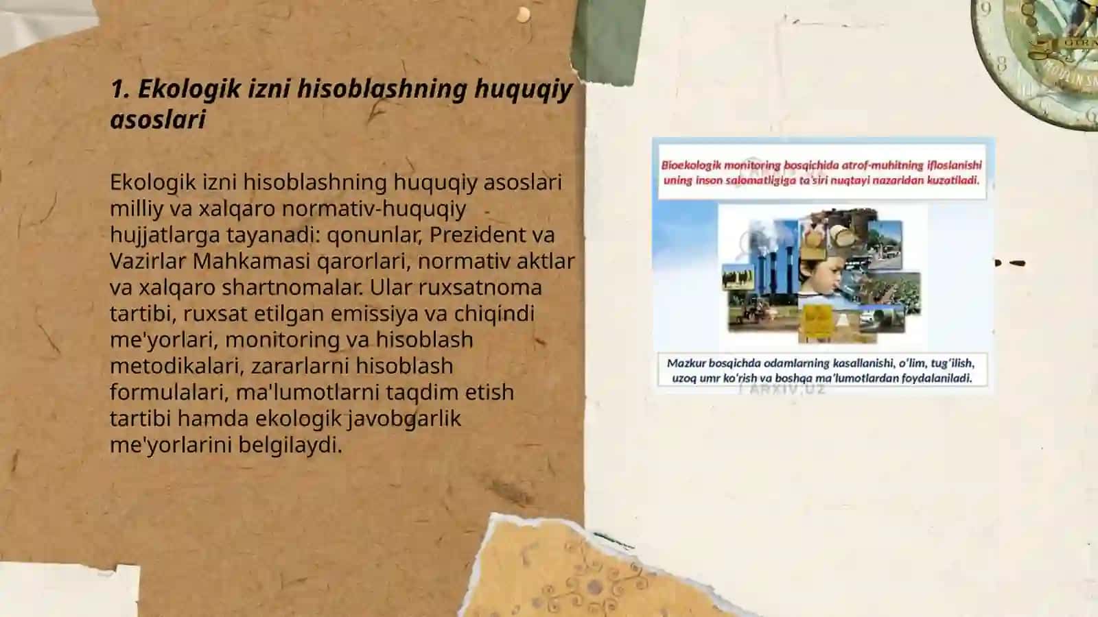 Ekologik izni hisoblash 3