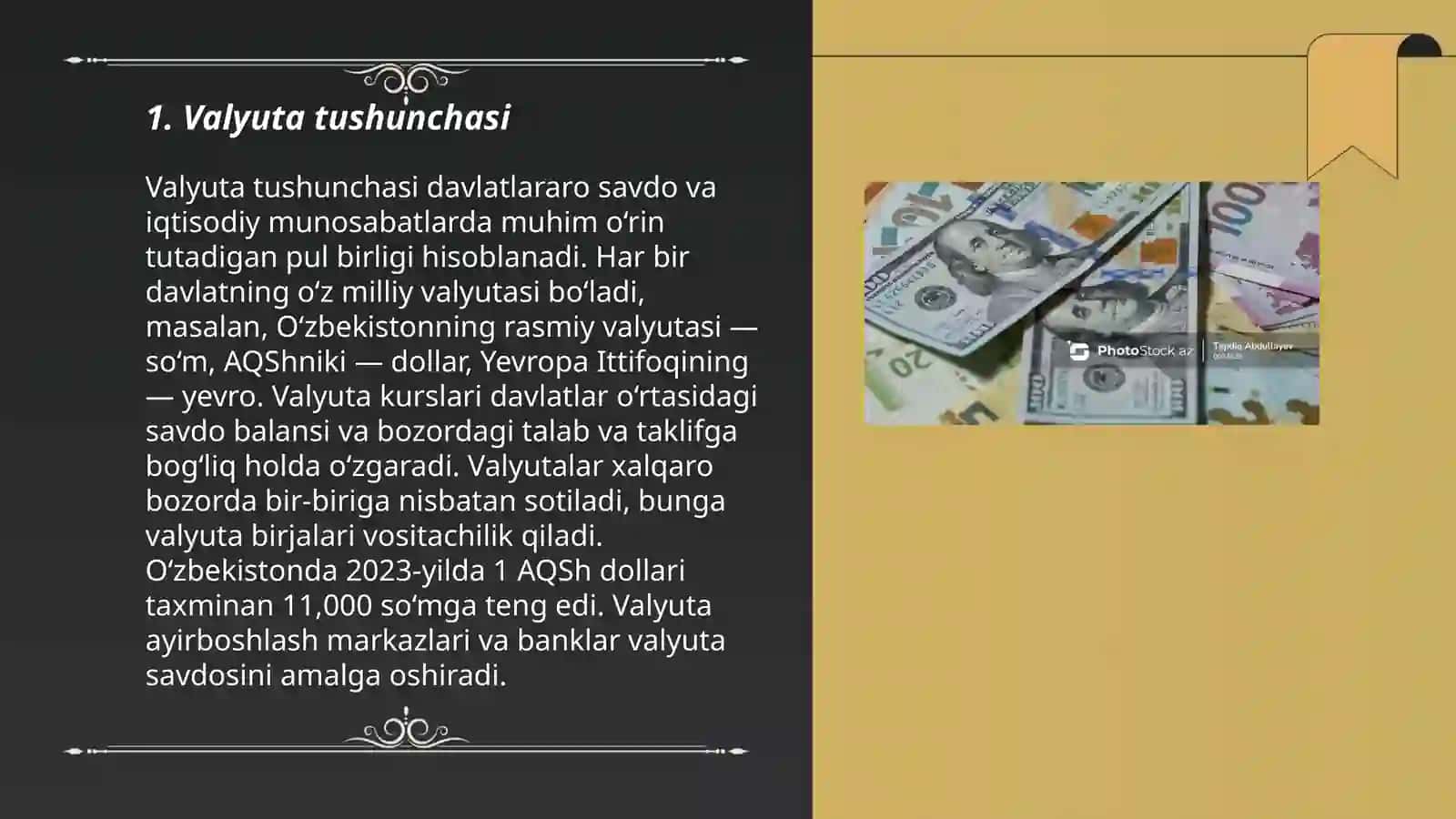 Valyuta va Jahon valyutasi tuzilishi 3