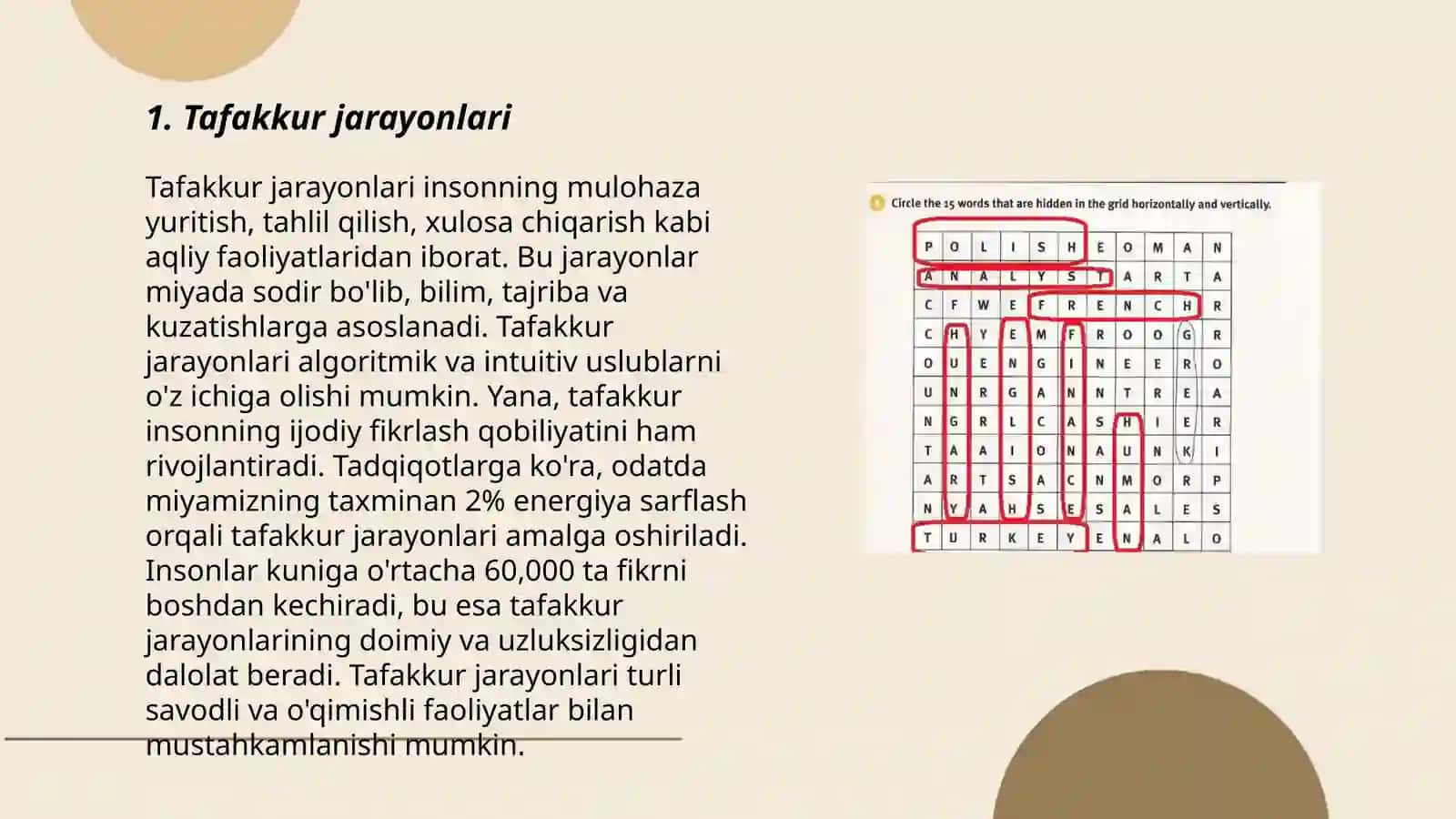 Tafakkur va nutqning psixologik tavsifi 3