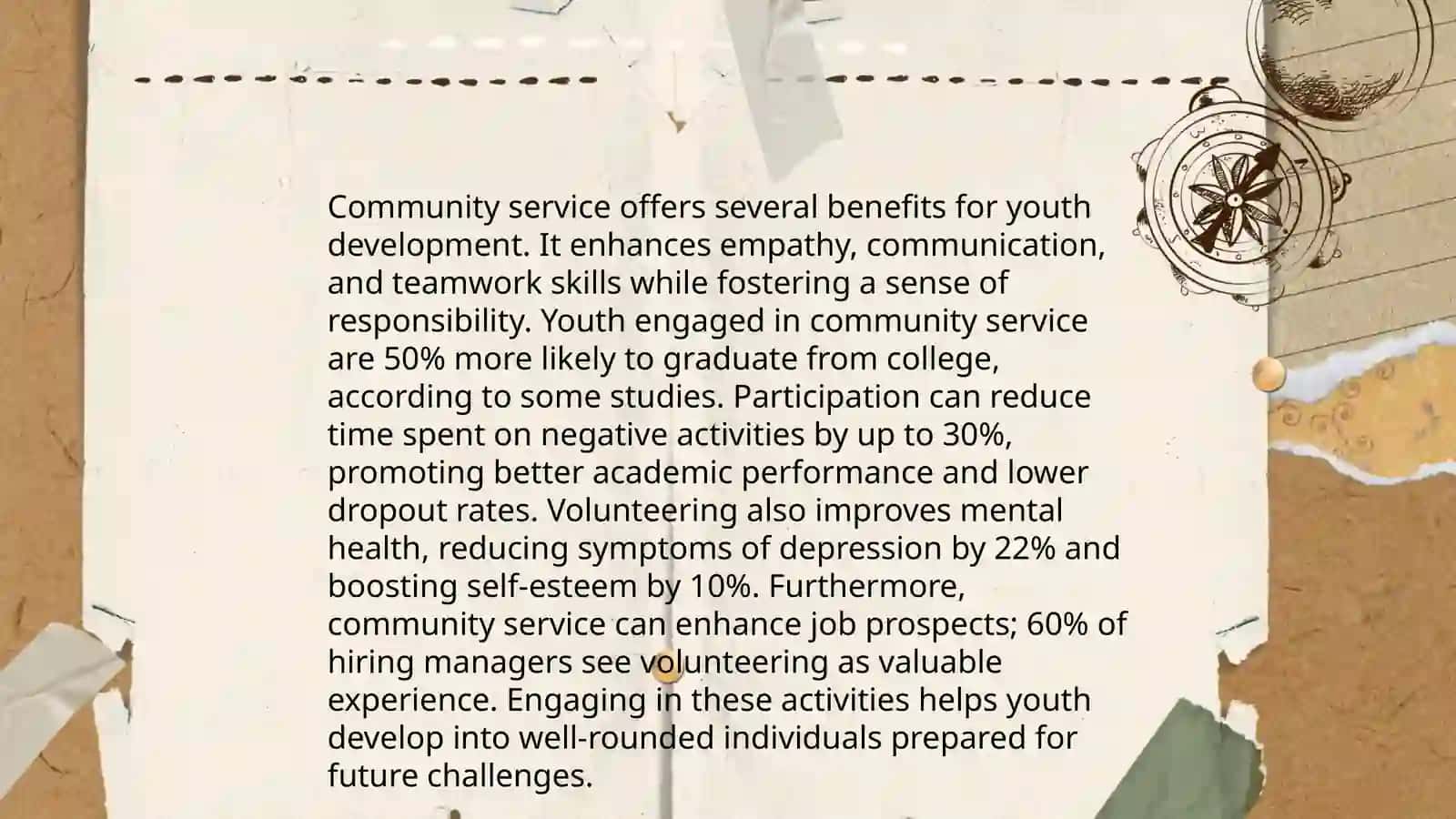 Community Service and Youth Development 3