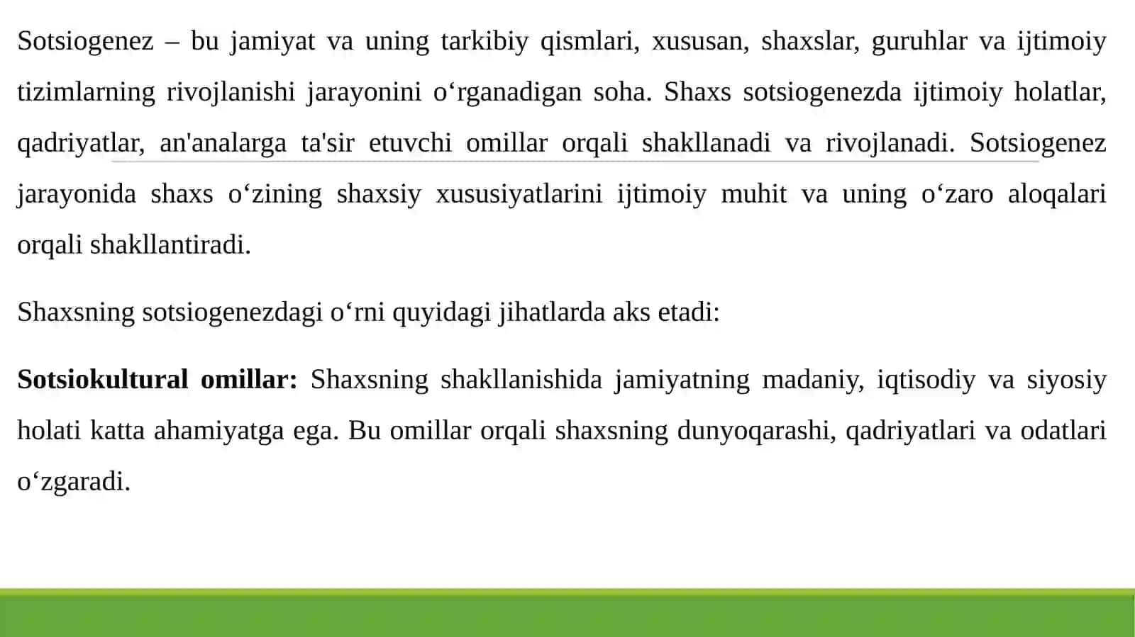 SOTSIOGENEZDA SHAXS 3