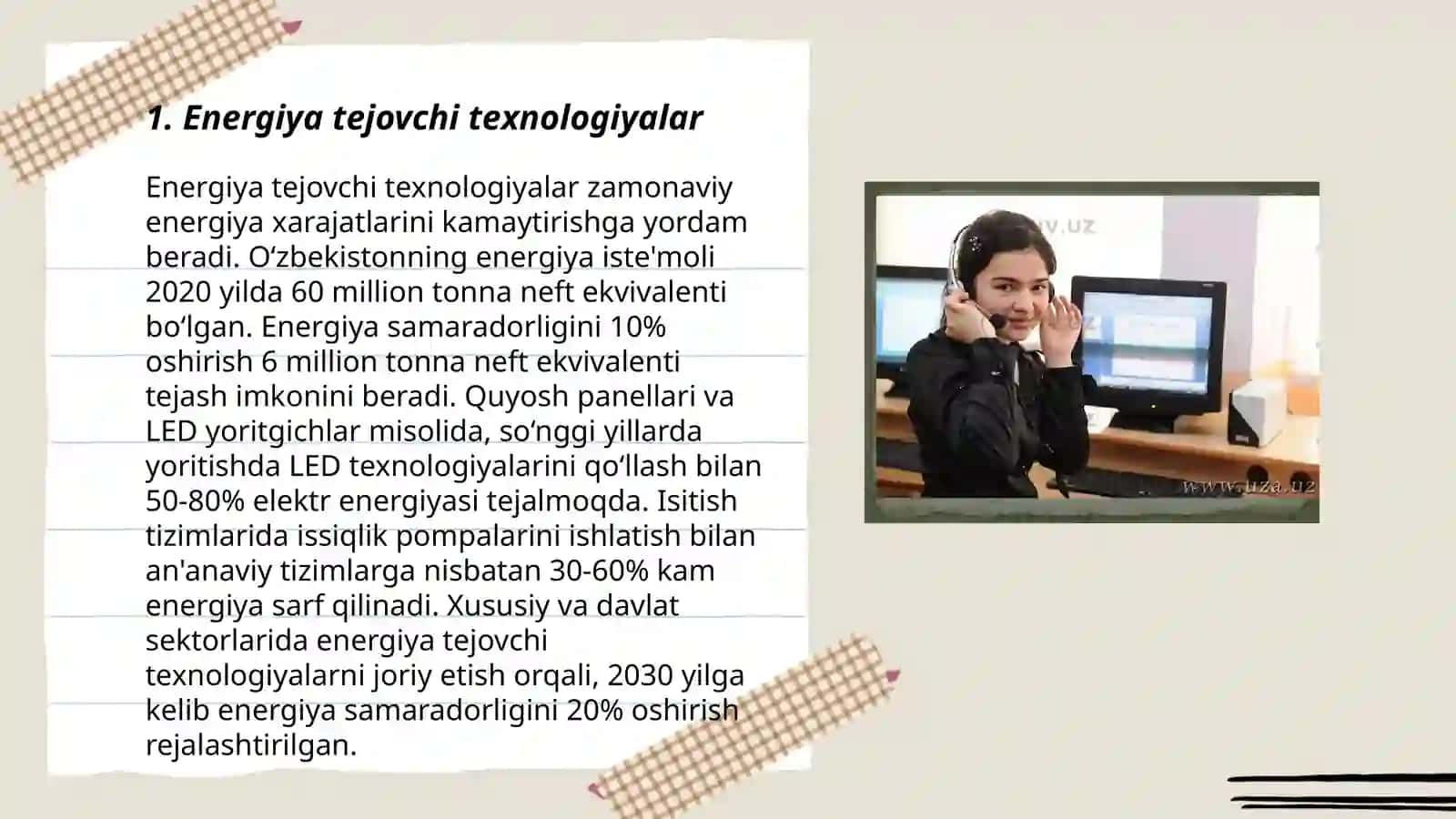 Energiya tejovchi texnologiyalar 3