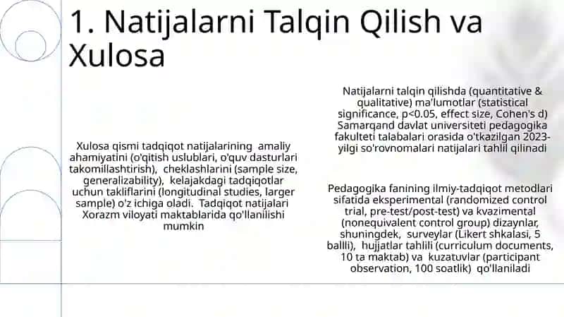 Pedagogika fanining ilmiy-tadqiqot metodlari 3