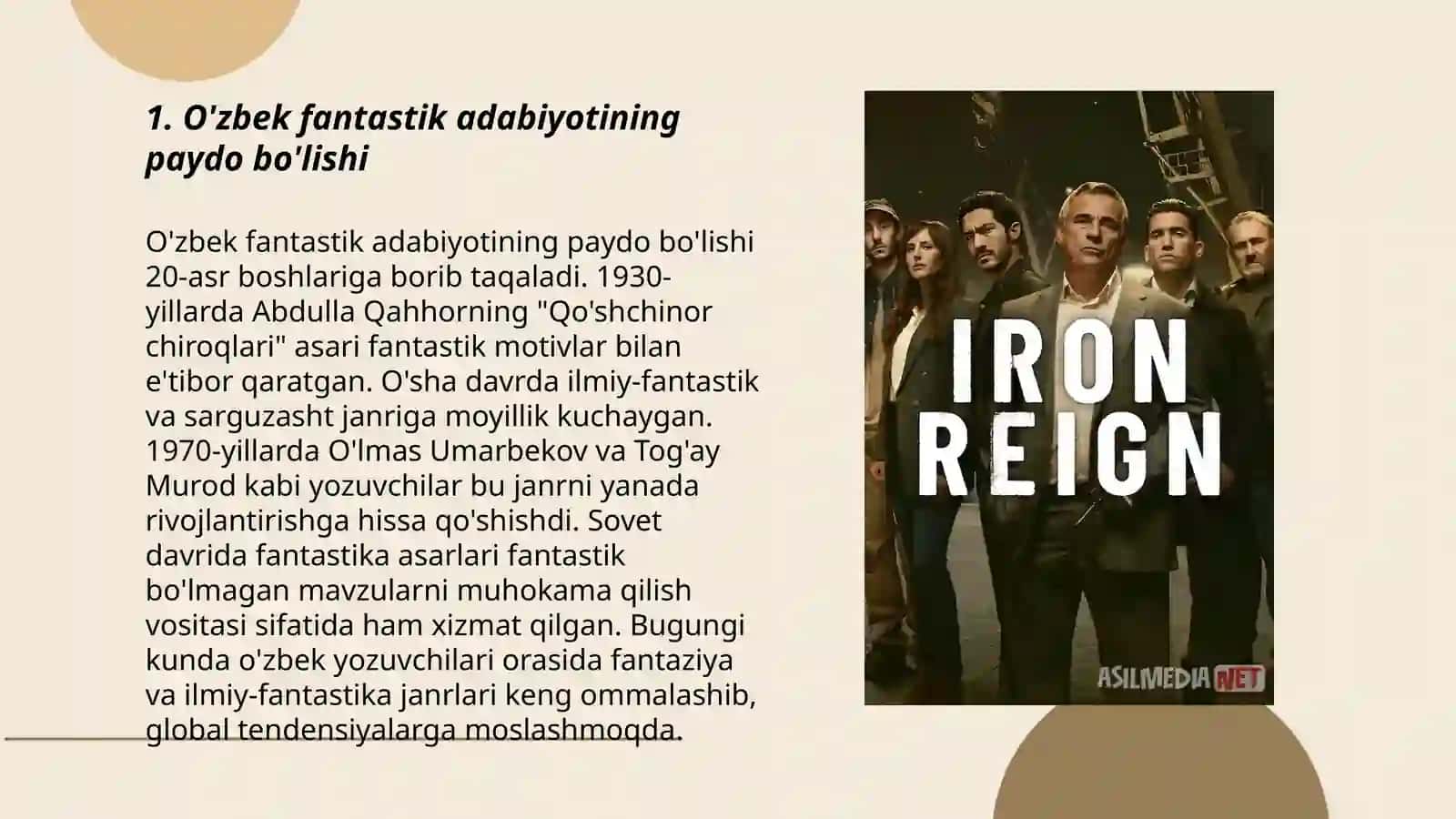 O'zbek fantastikasi tarixi 3