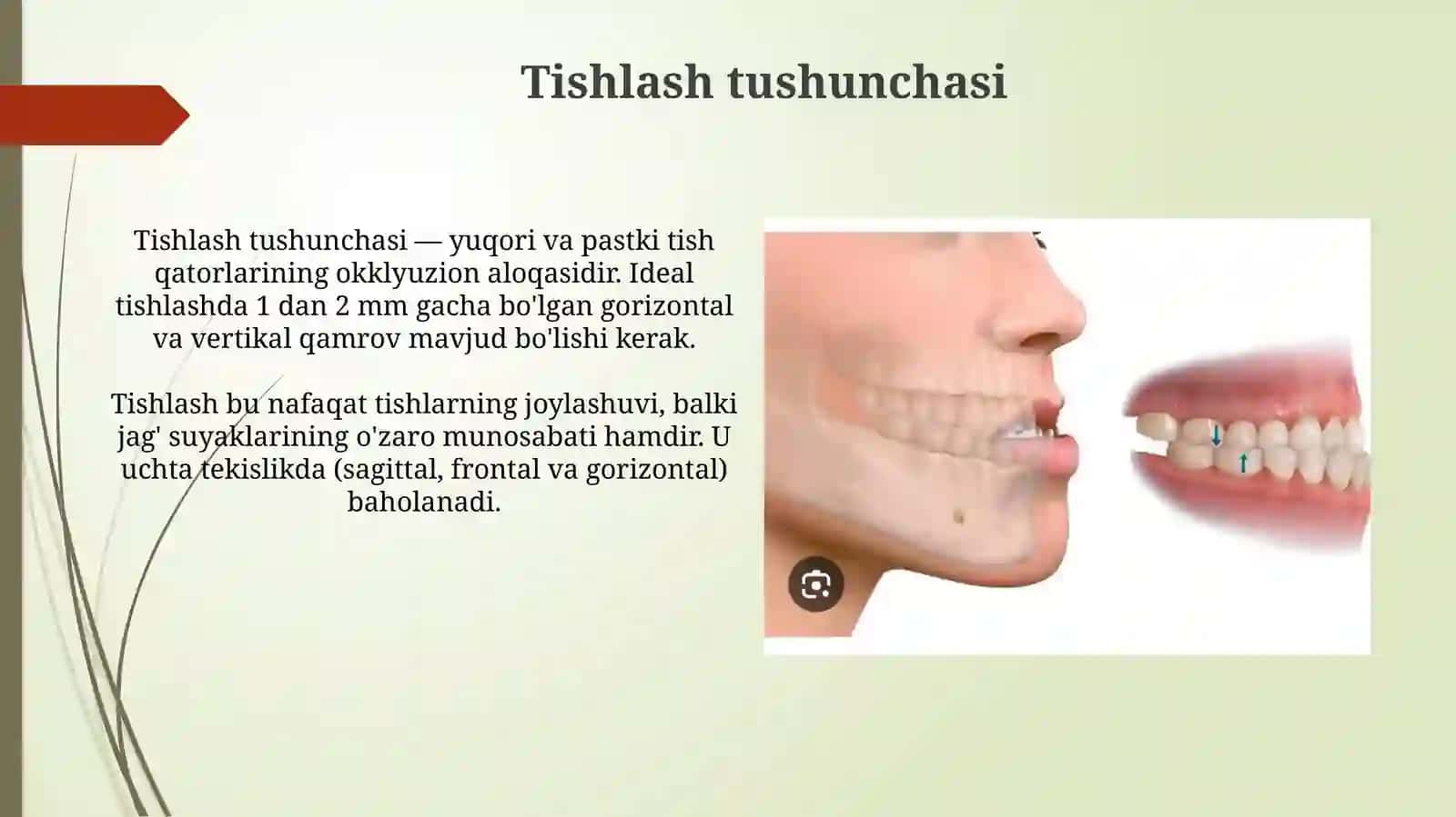Tishlash tushunchasi 3