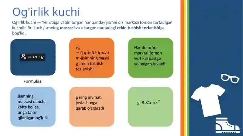 Og‘irlik kuchi 3