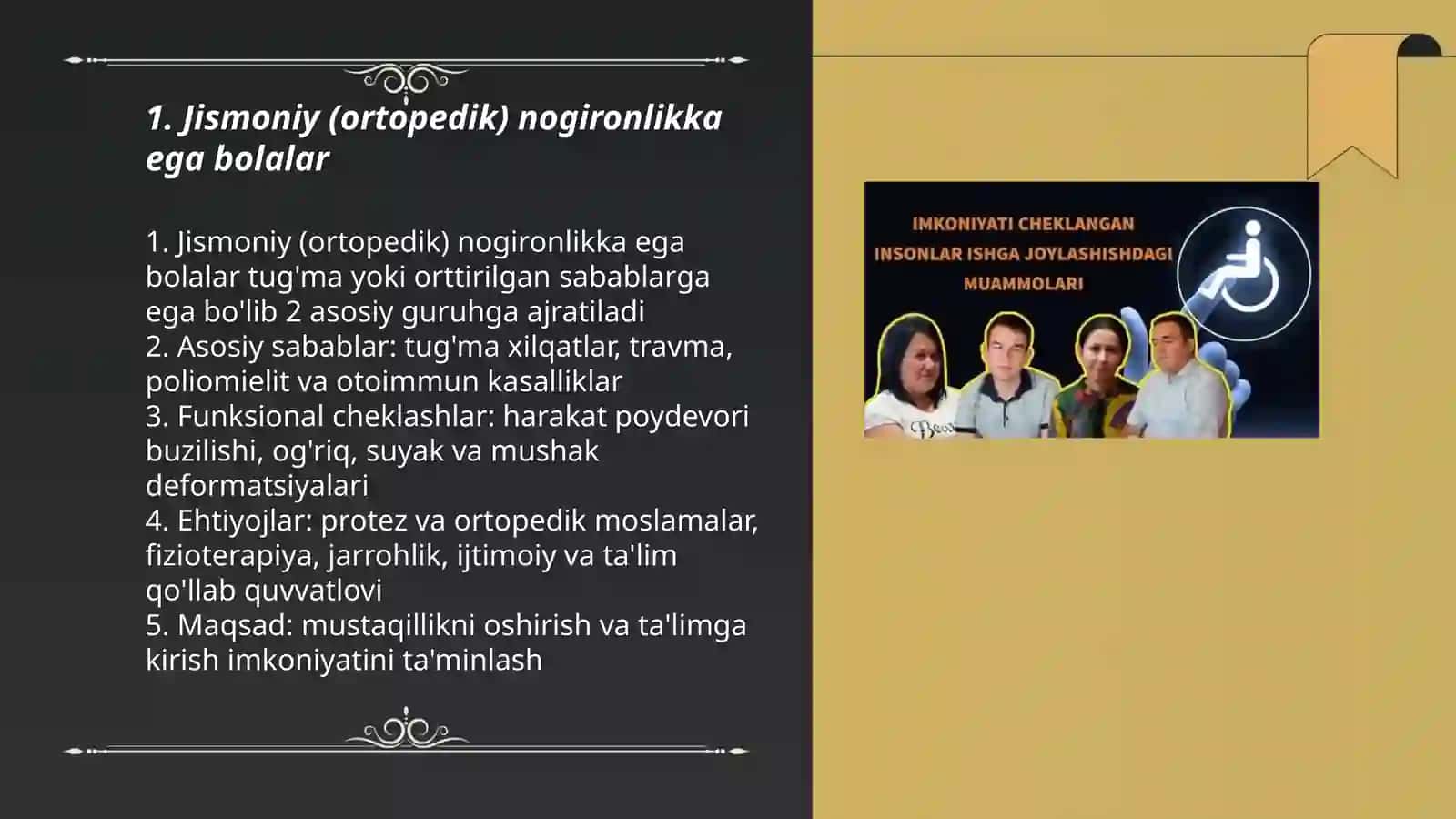 IMKONIYATI CHEKLANGAN BOLALAR TOIFALARI 3