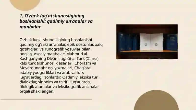 O'zbek lug'atshunosligi tarixi 3