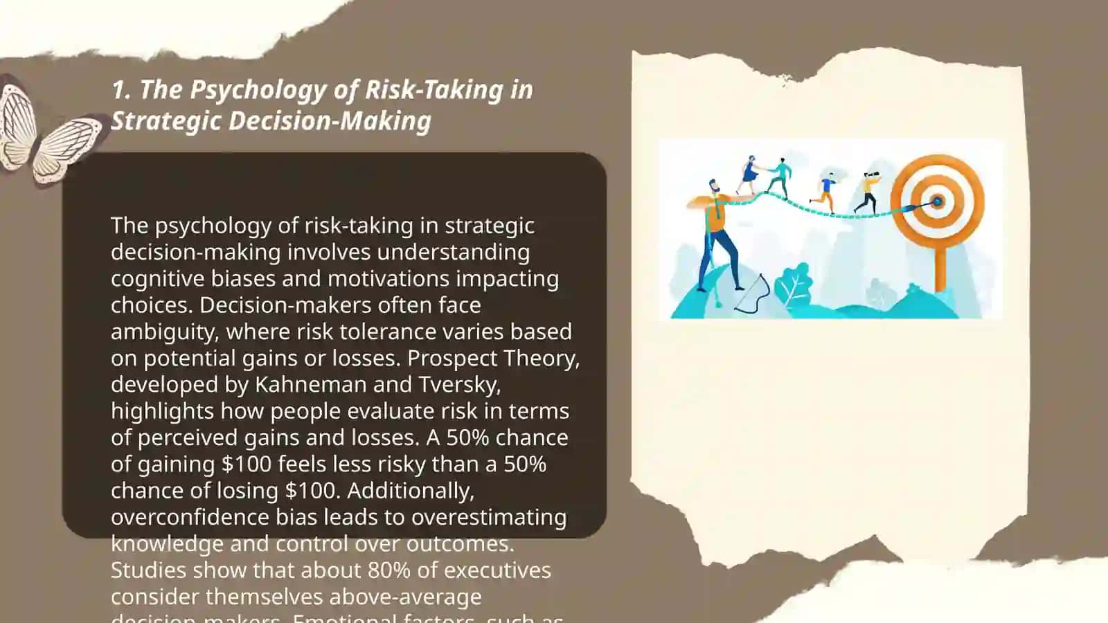 Strategic Risk-taking: enhancing motivation and achieving goals 3