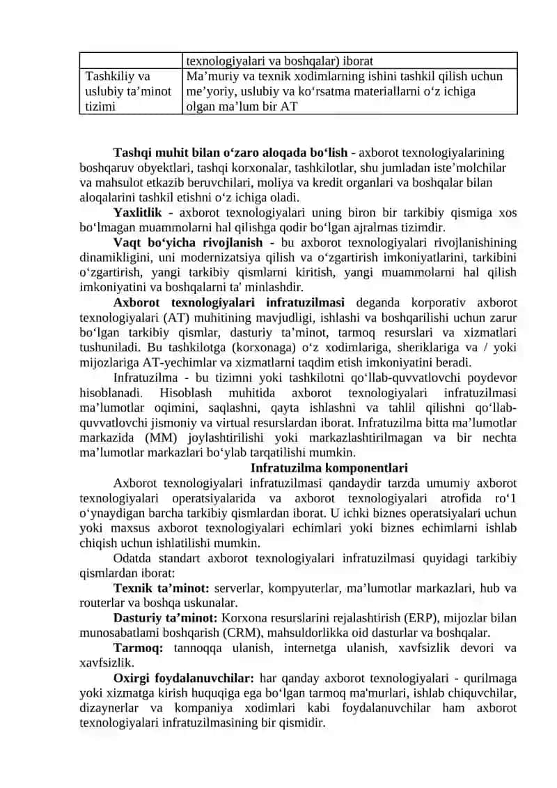 Axborot Texnologiyalarining Infratuzilmasi 3