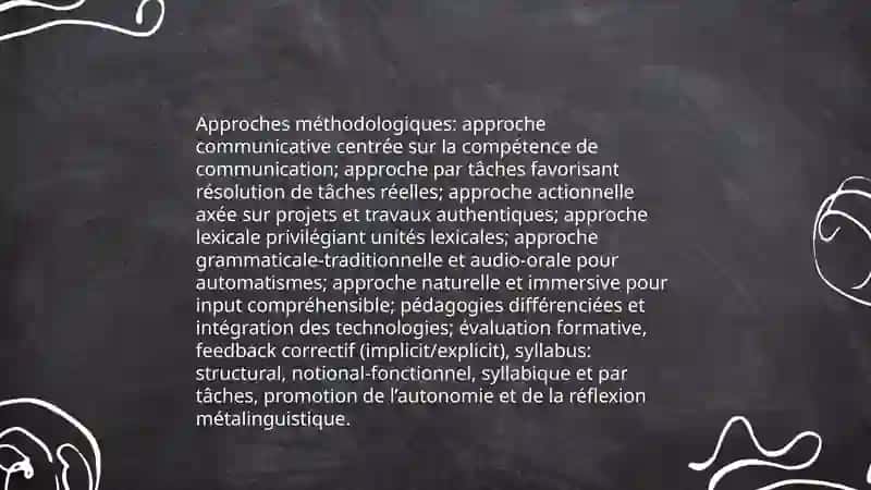 Approches méthodologiques en didactique des langues étrangères 3