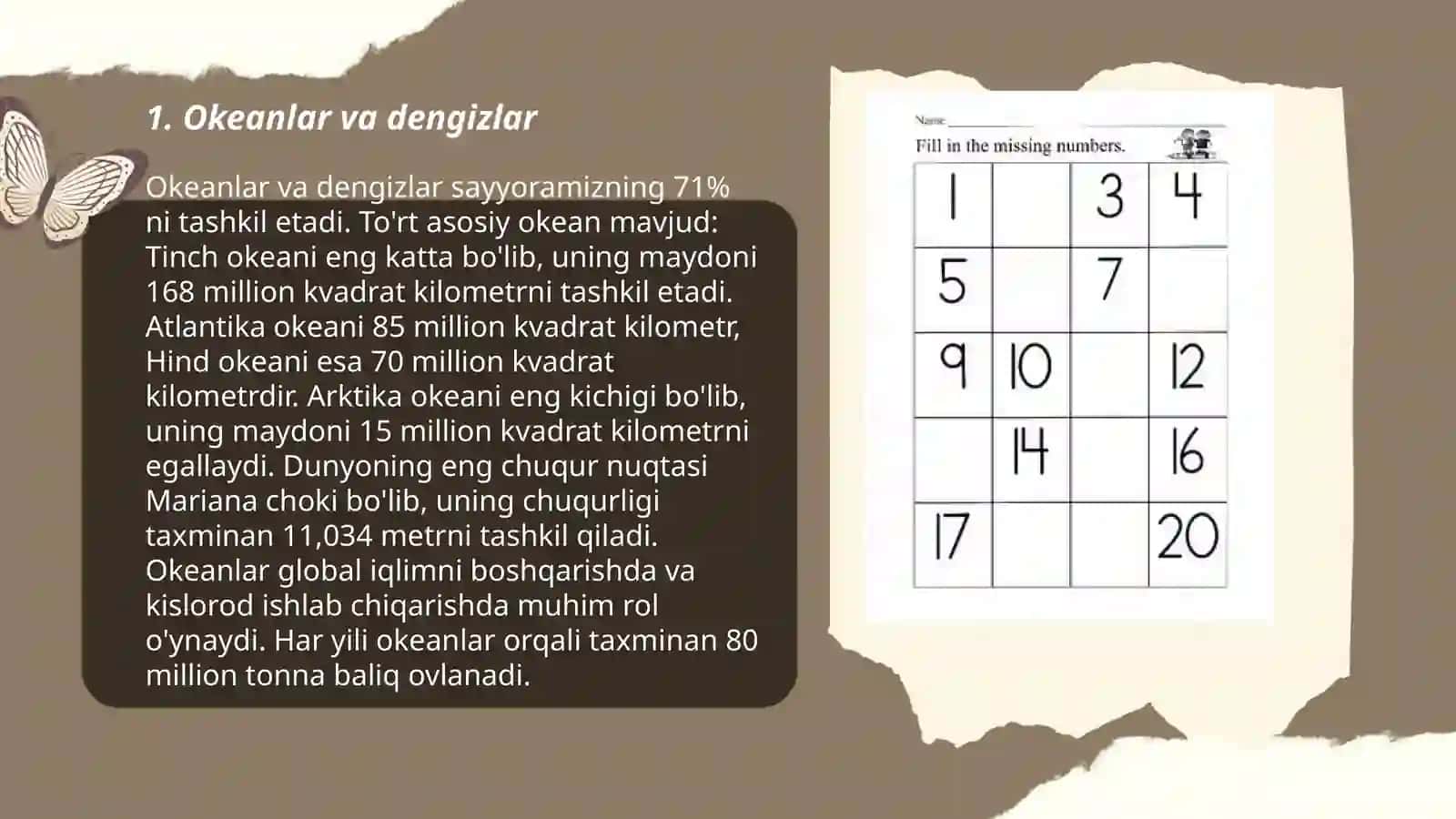 Okeanlar va dengizlar 3