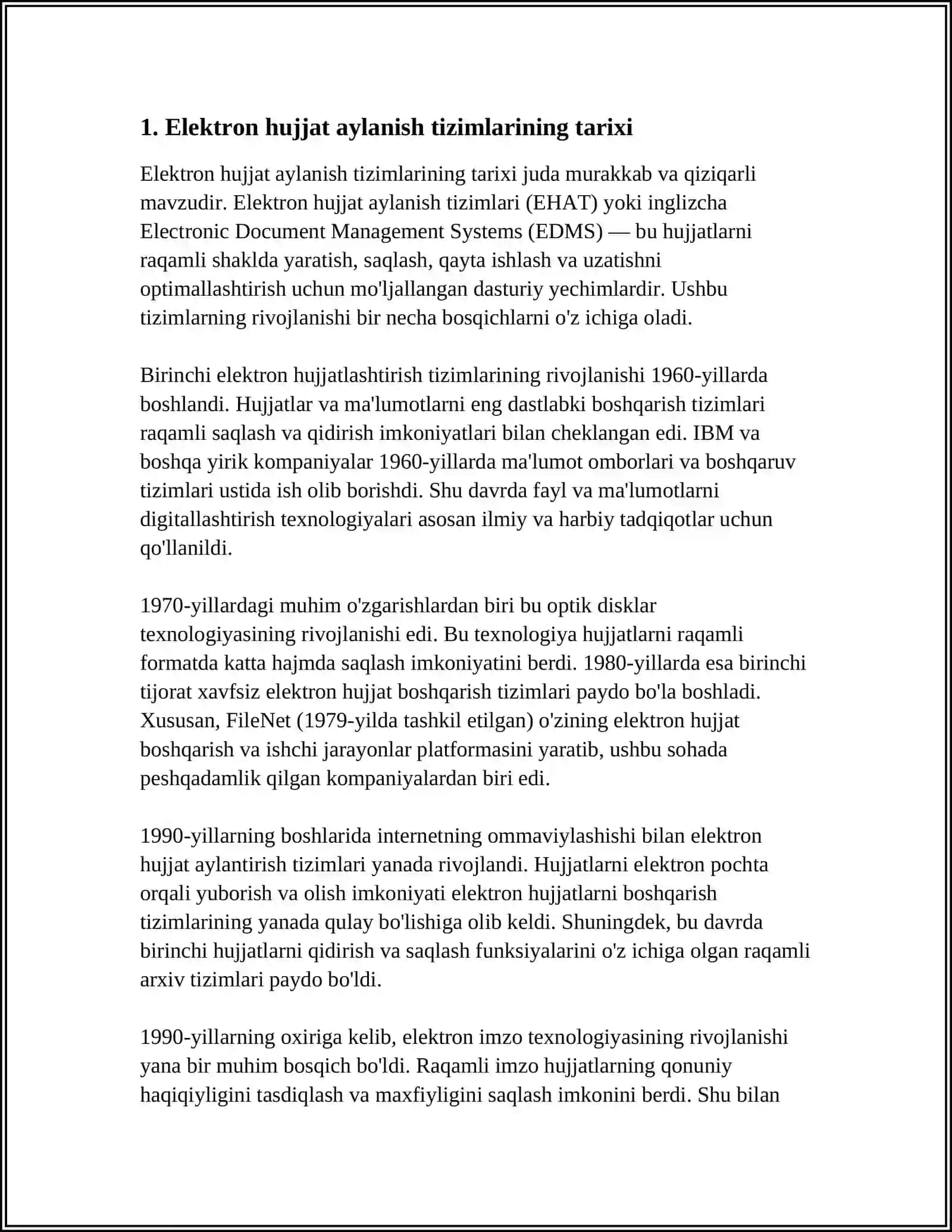 Elektron hujjat aylanish tizimlari 3