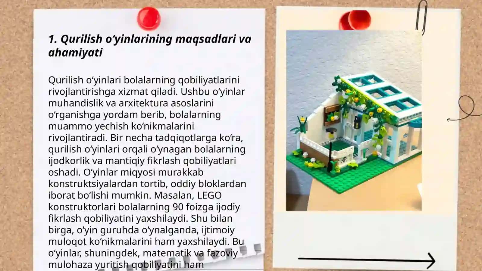 Maktabgacha taʼlimda qurilish oʻyinlari va ularni tashkil etish 3