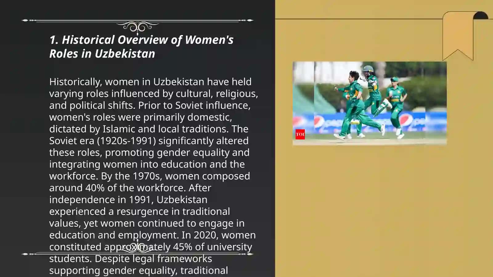The role of women in Uzbekistan 3