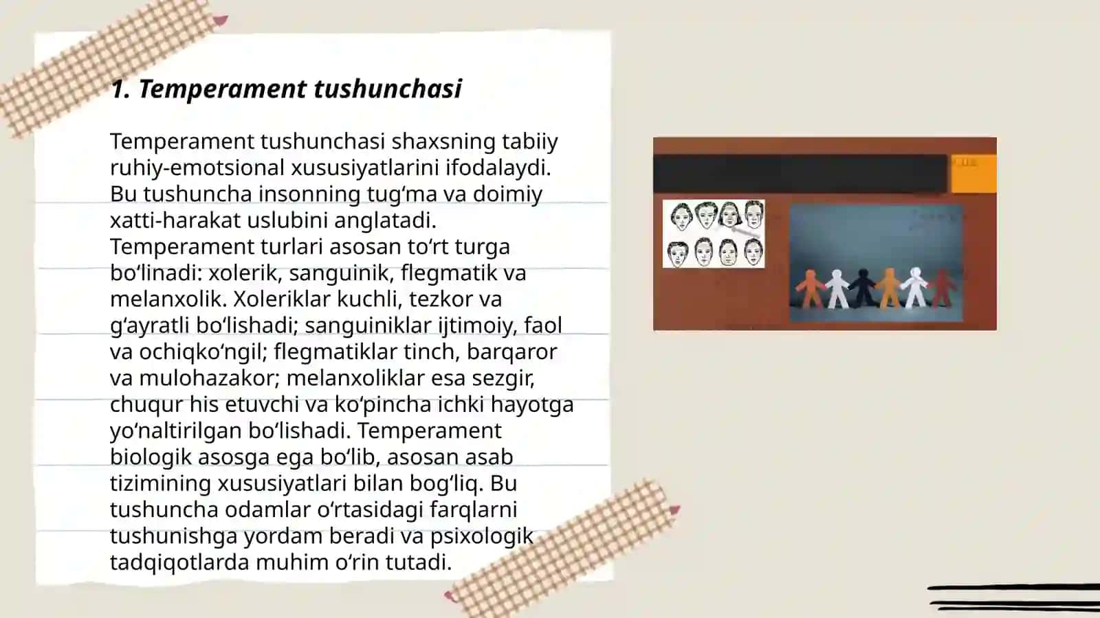Temperament va uning nazariyalari 3