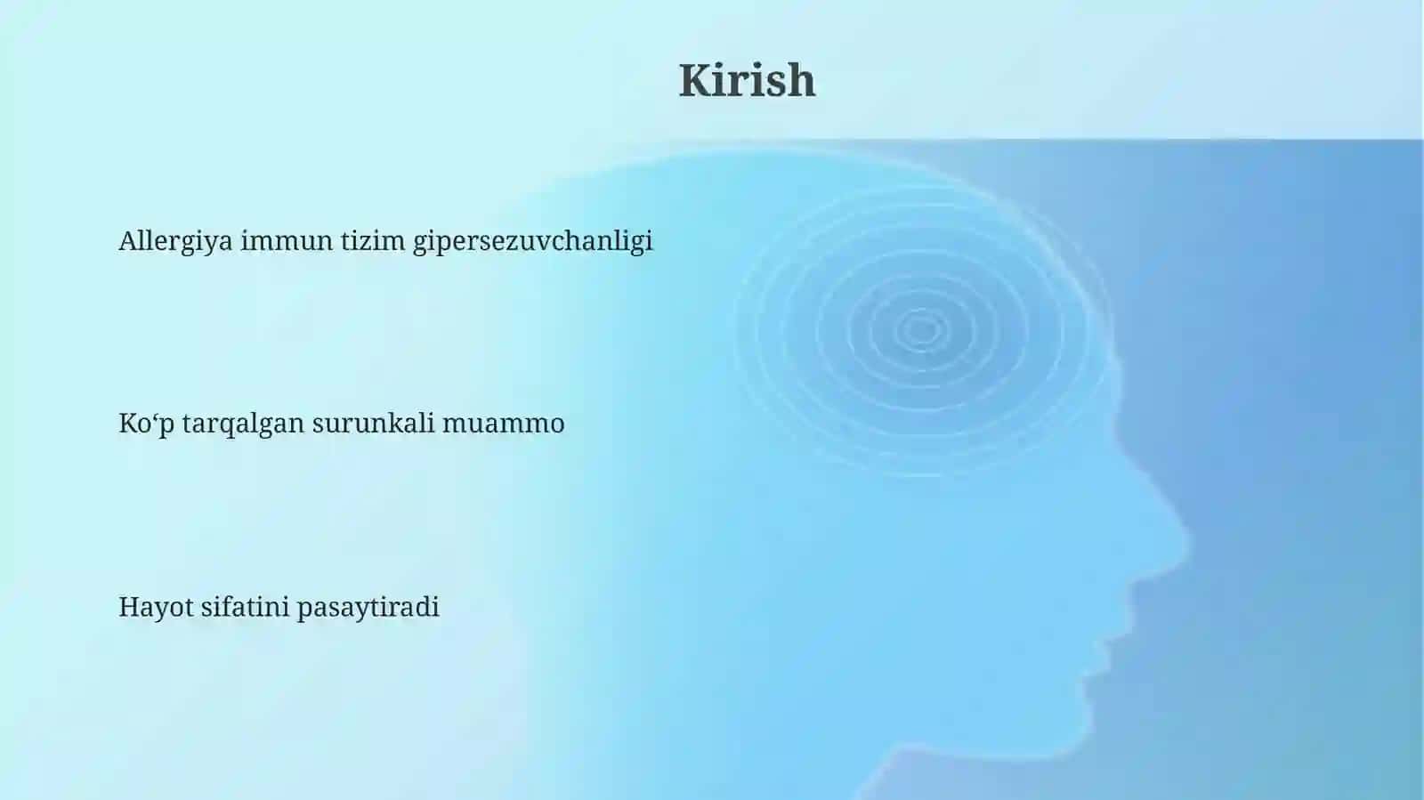 Allergiya Klinikasi 3