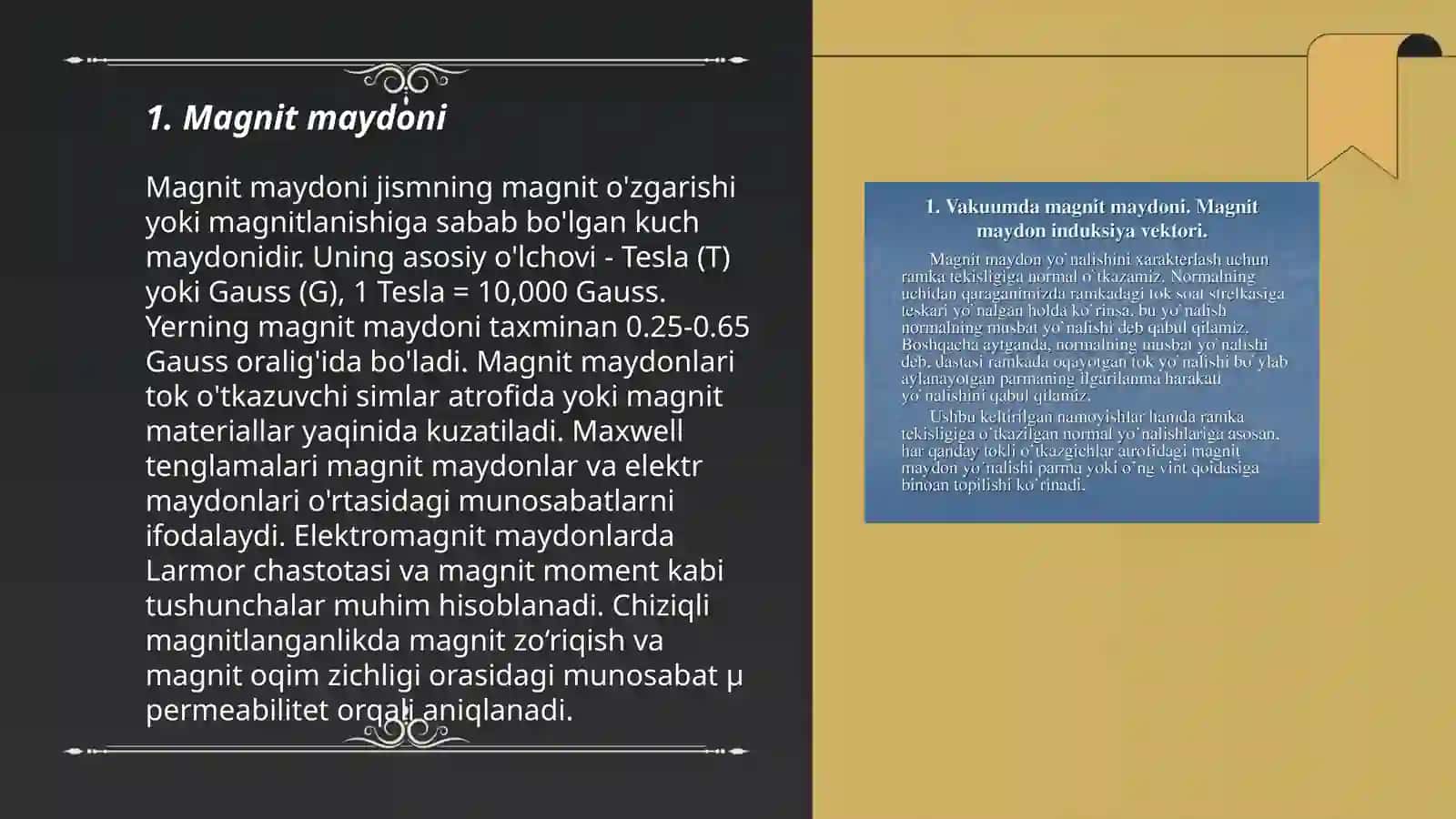 Moddaning magnit xossalari 3